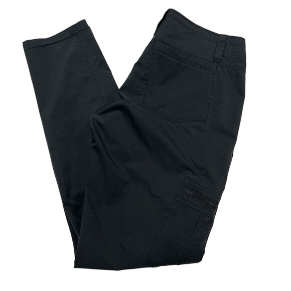 Kuhl Horizon Ripstop Cargo Hiking Pants Womens 8R Gray Hiking Outdoor Drawstring - Picture 1 of 12